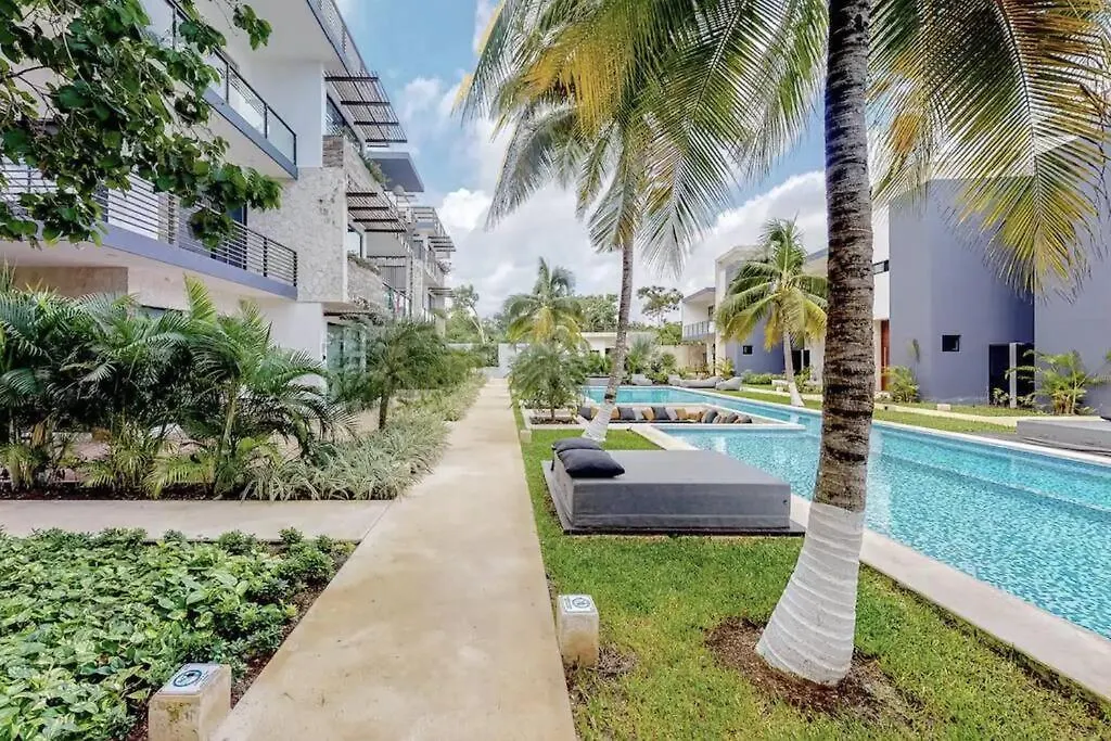 Appartement Contemporary Poolside Condo, Wi-Fi - Paraiso Kaanal 101 Tulum