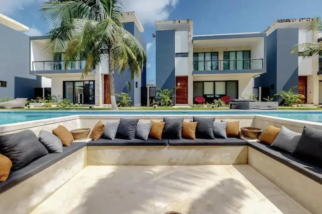 Apartmán Contemporary Poolside Condo, Wi-Fi - Paraiso Kaanal 101 Tulum Mexiko