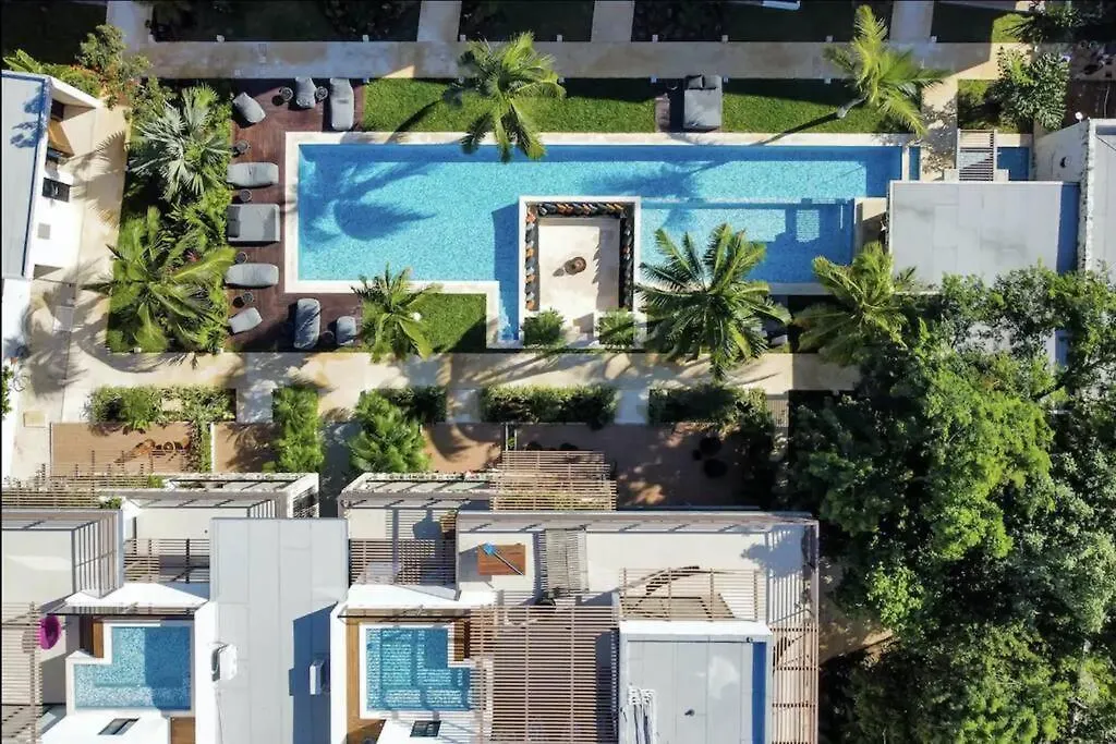 Apartmán Contemporary Poolside Condo, Wi-Fi - Paraiso Kaanal 101 Tulum